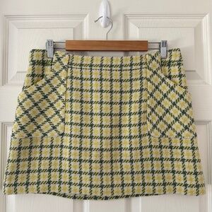 J.Crew Wool Blend Tweed Mini Skirt